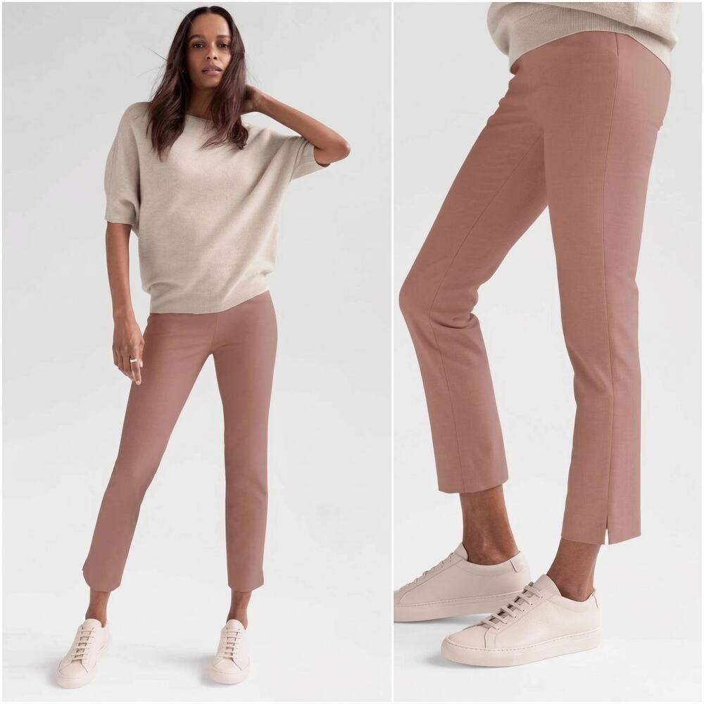 R Label The RESET Side Zip Skinny Pants in Soft Clay size Small